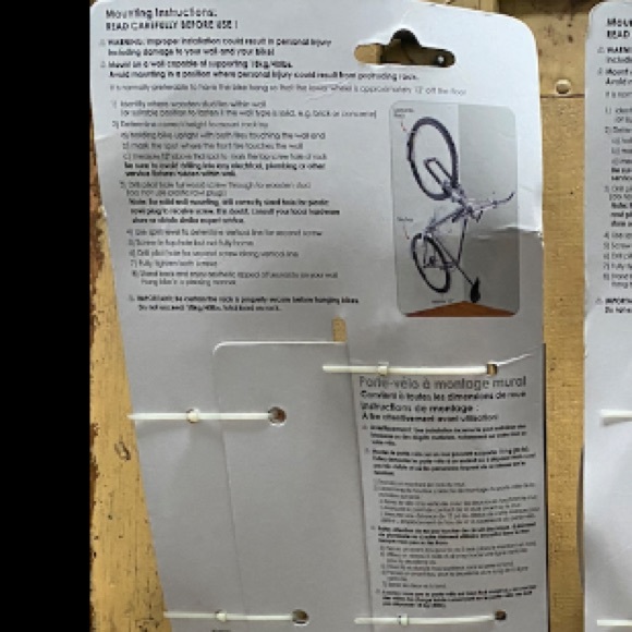 NWT DELTA CYCLE WALL BIKE RACK GARAGE SPACE SAVER - Picture 10 of 14